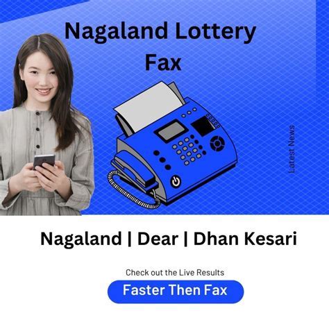 lottery fax|nagaland lottery fax.